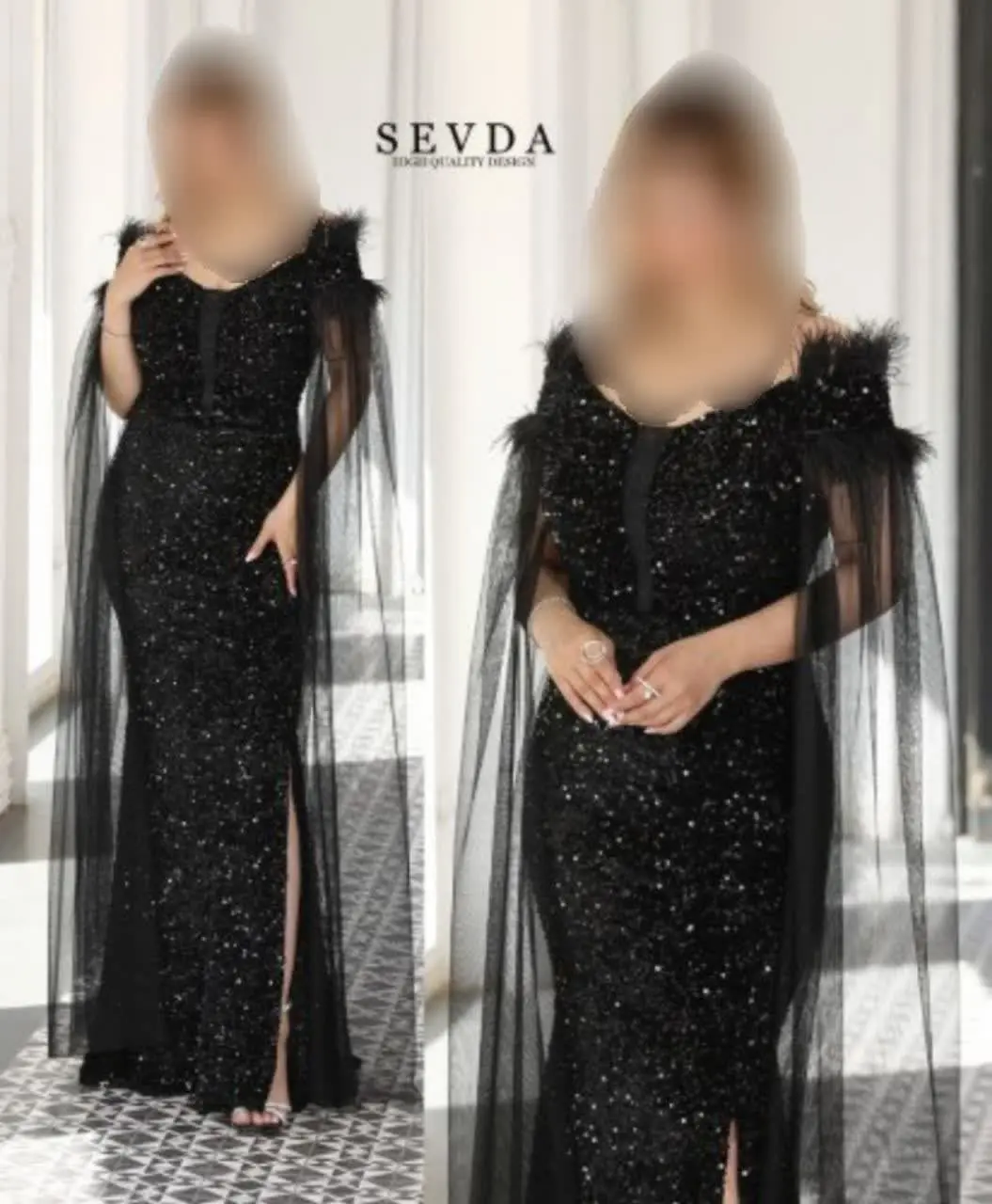 ⚜متریال: پولک مخمل دیزاین ش...