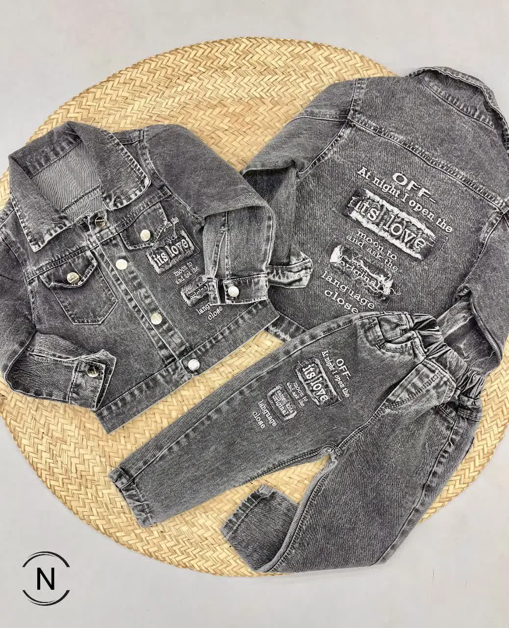 #کت‌شلوارپسرانه کجراه دودی Off
