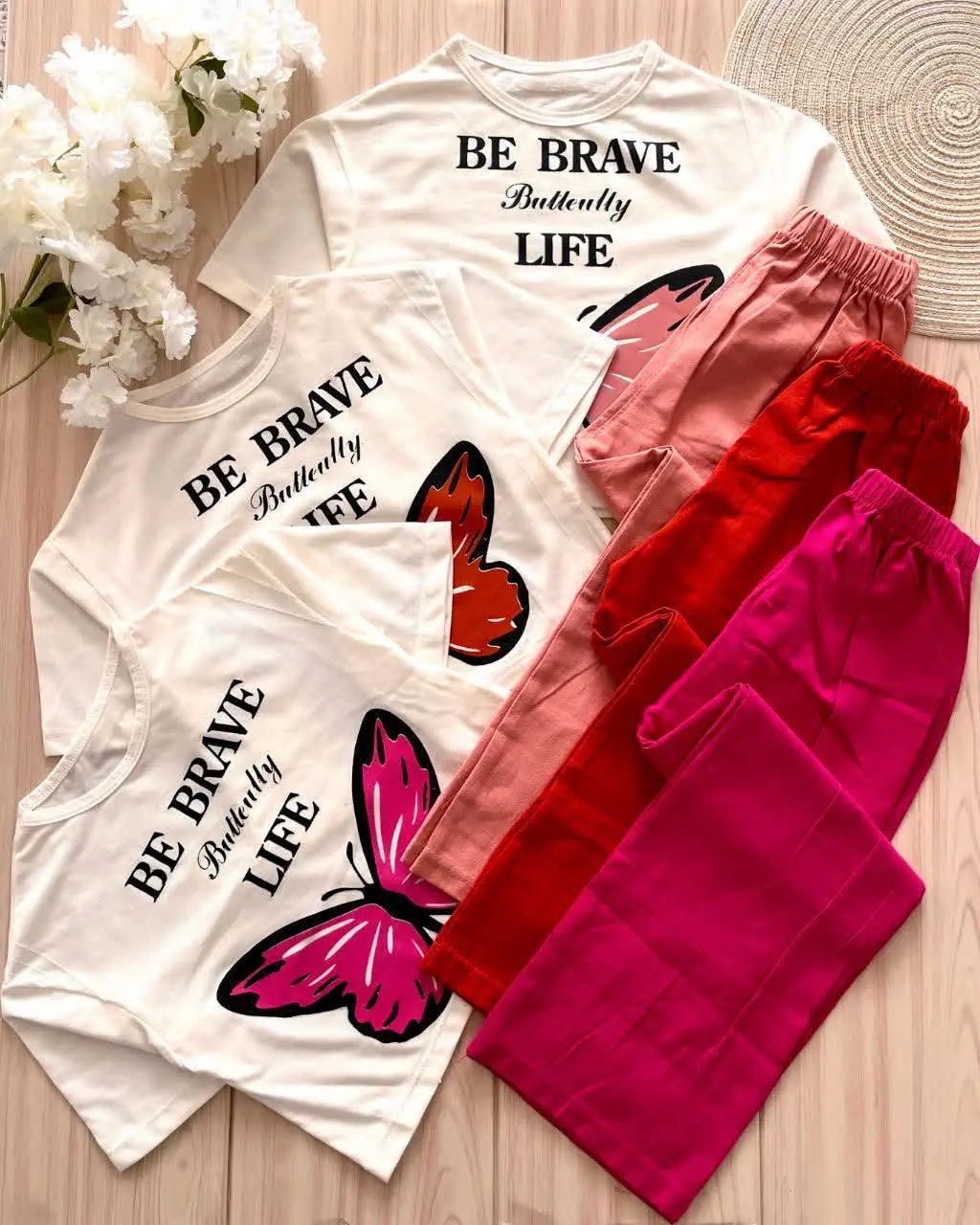 کراپ شلوار پروانه
