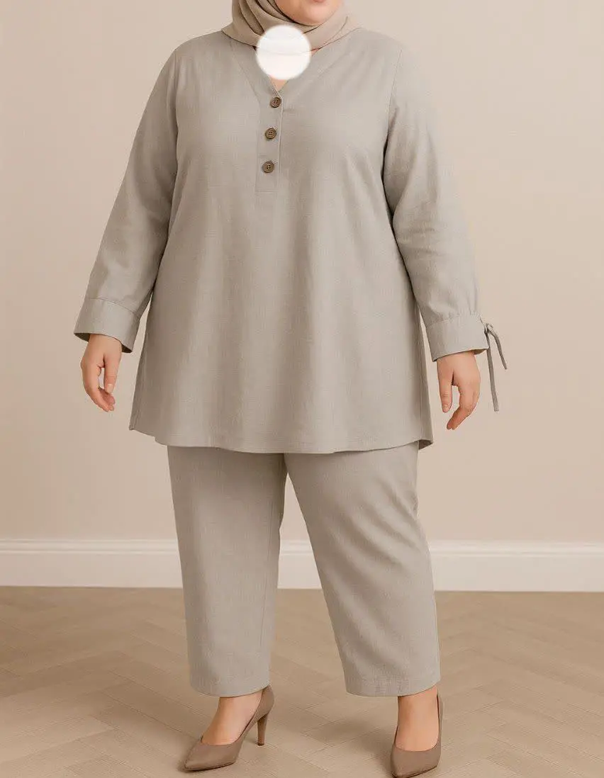 ✅پارچه شانتون راه راه مدل زیپی
