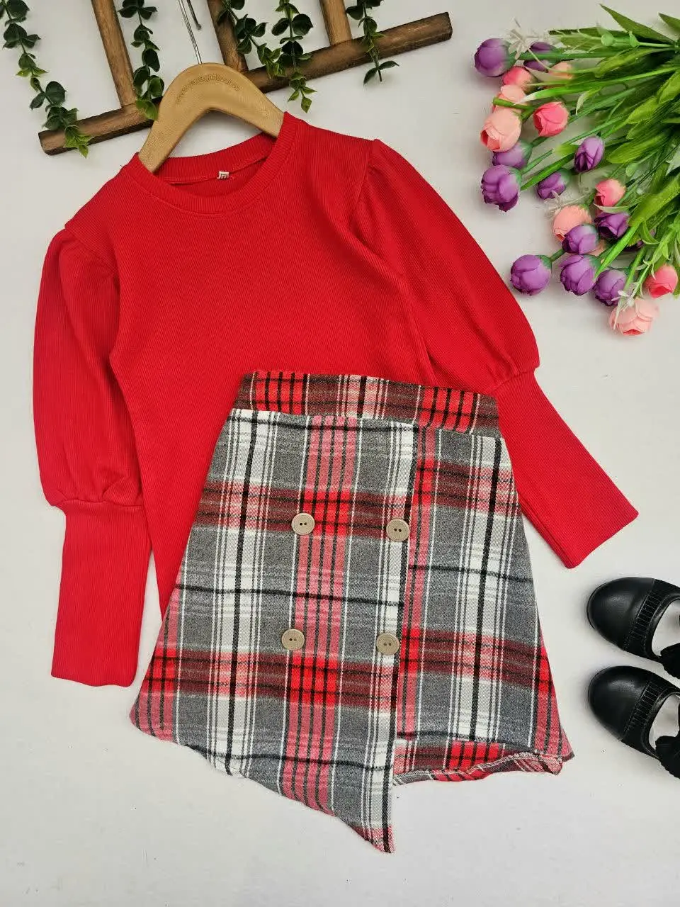 بلوز دامن وارش
