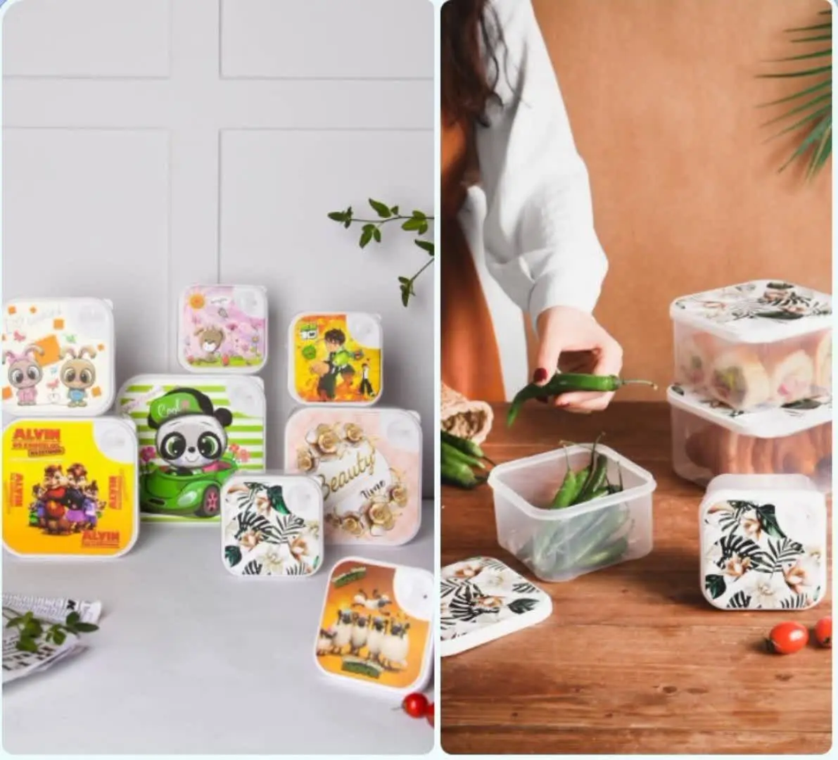 #ظرف_۴_تکه_سوپاپدار_لیندا
