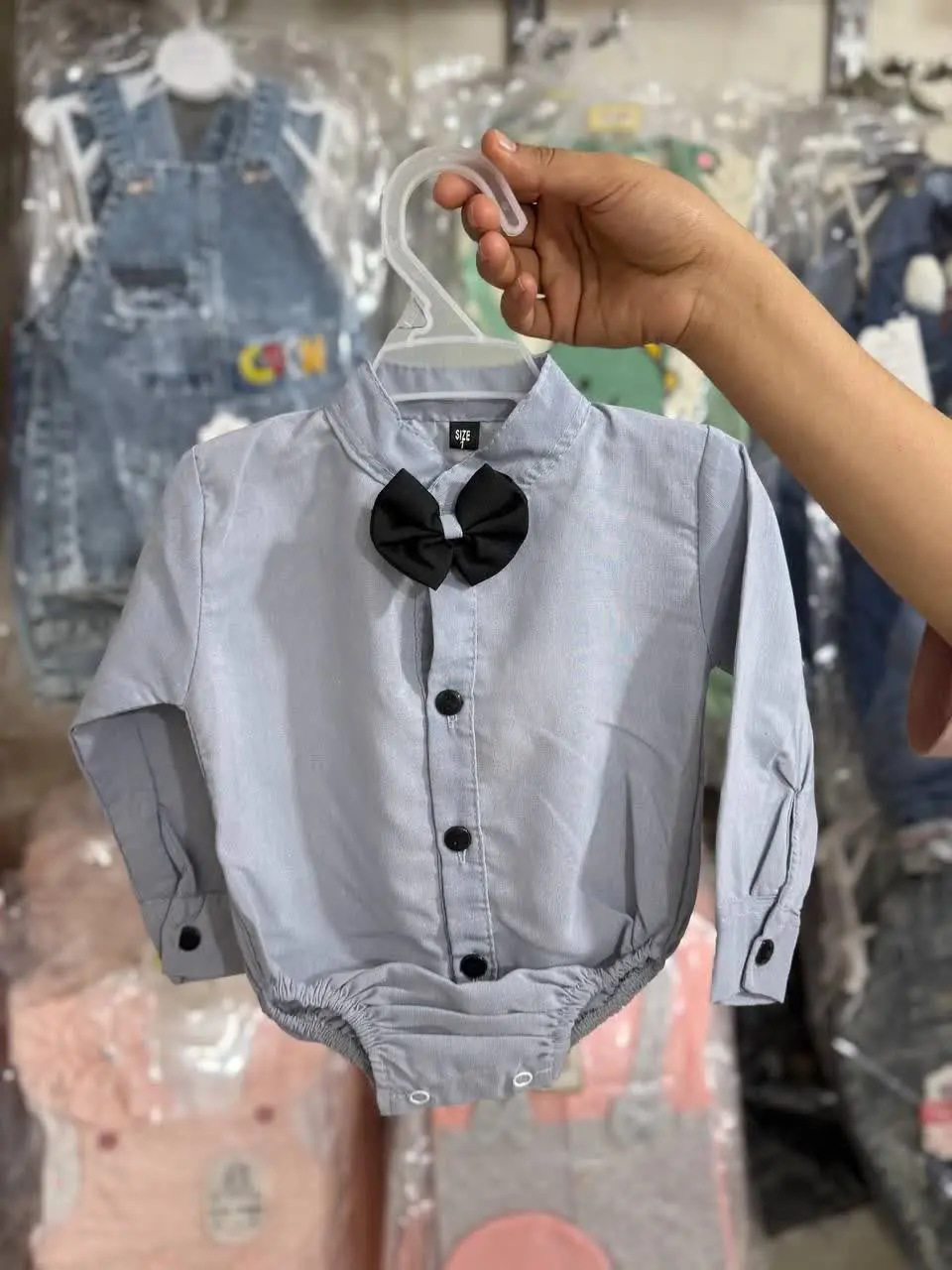 زیردکمه مجلسی طوسی پسرانه 😍
