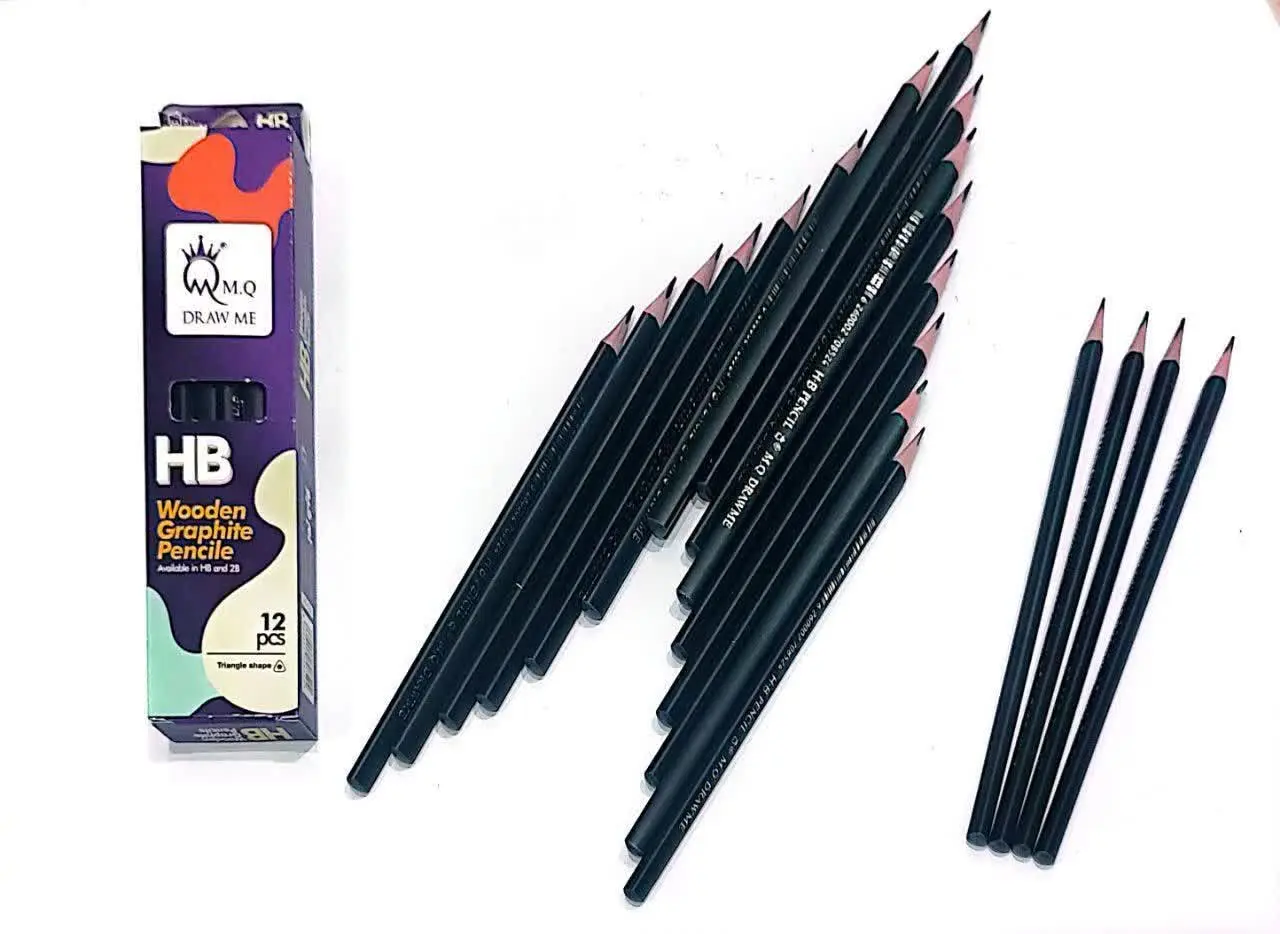 مداد مشکی سه گوش ام کیو H۱۳
