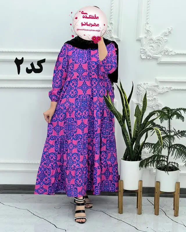 پیراهن فلور شارژ شد ❌️تعداد محدود میباشد
