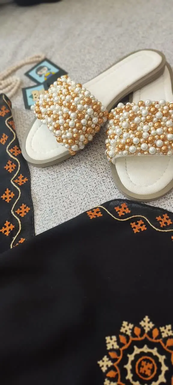 صندل مرواریددوزی 🤩💃🏻
