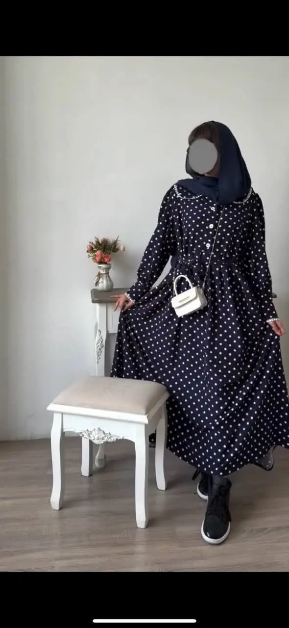 👚نام: پیراهن بلند تارا