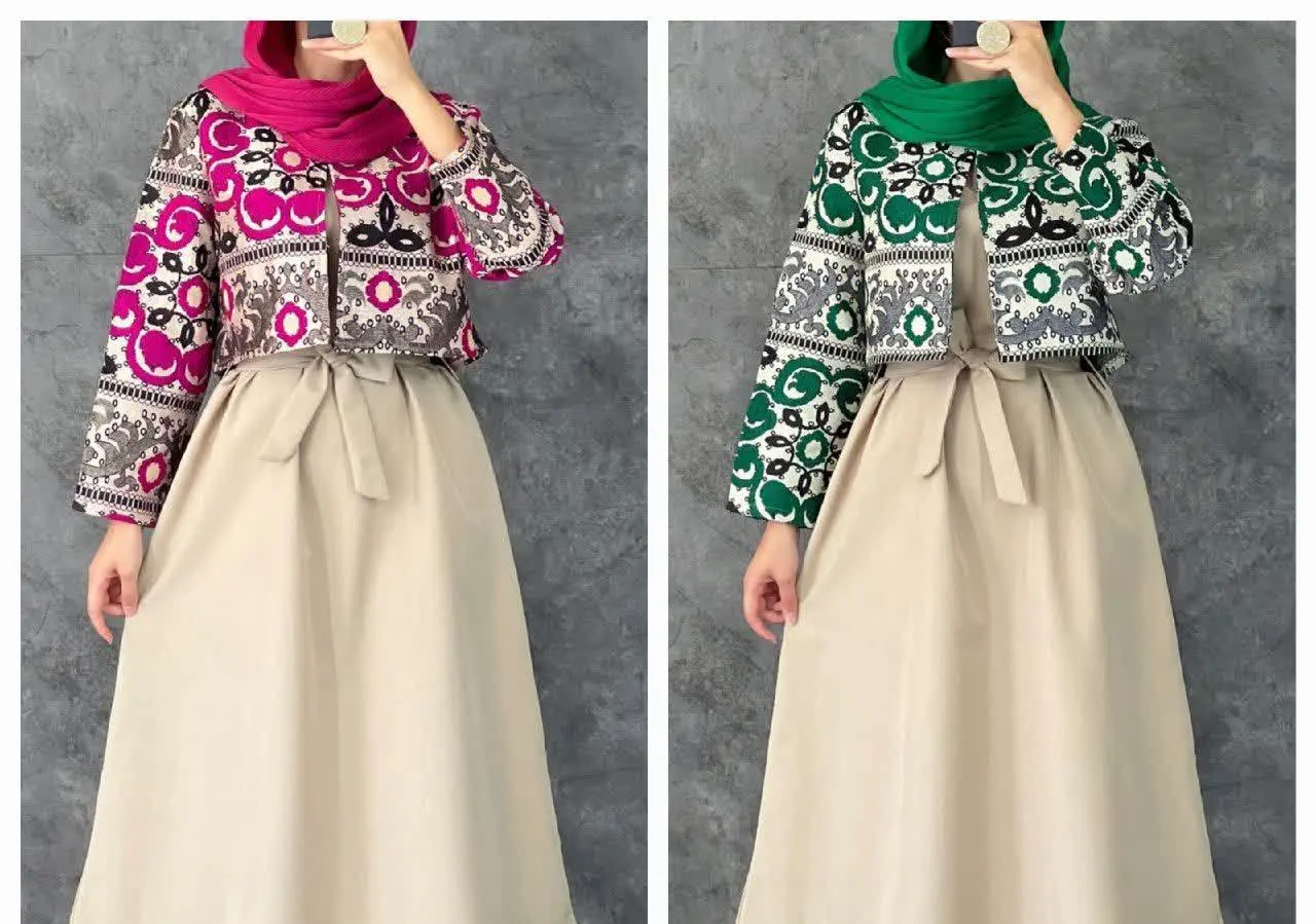 🛍نام: ست کت سارافون حدیث🌱
