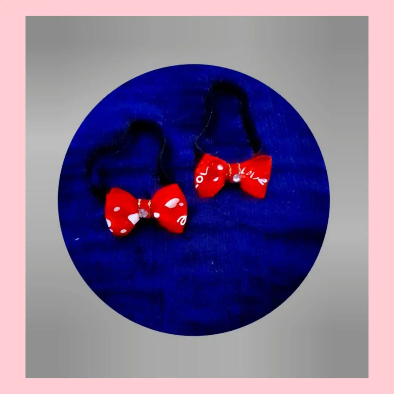 کش موی پاپیون کوچک 
