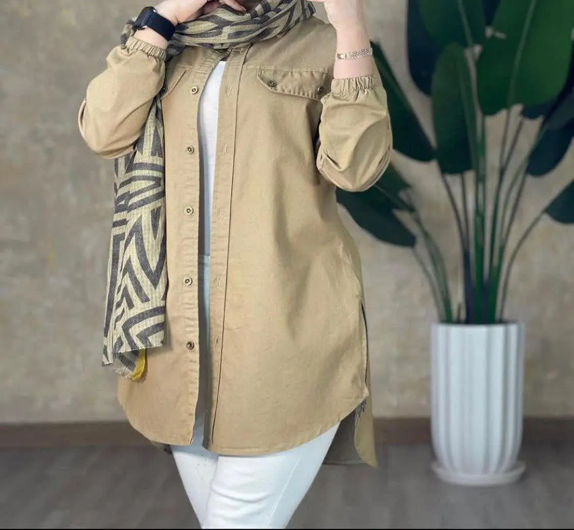 نام: مانتو کتان بغل زیپ
