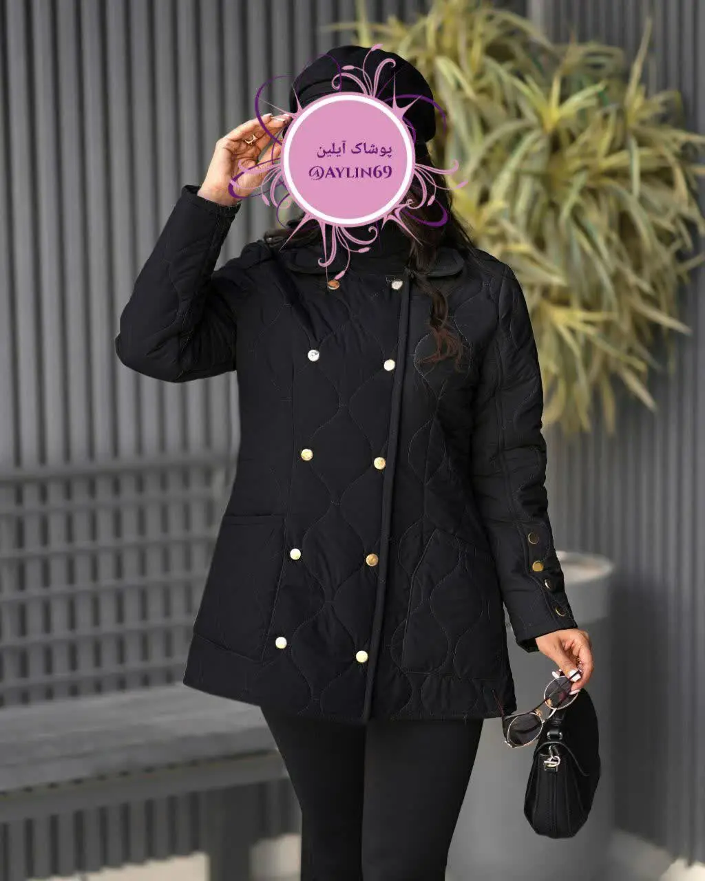 🌿 کاپشن مدل: مهستی 🌿