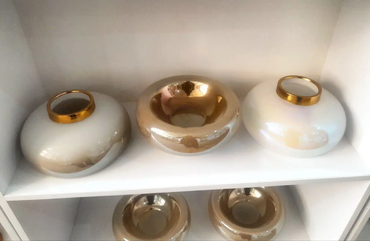 🌟گلدان و شکلات خوری رو میزی...