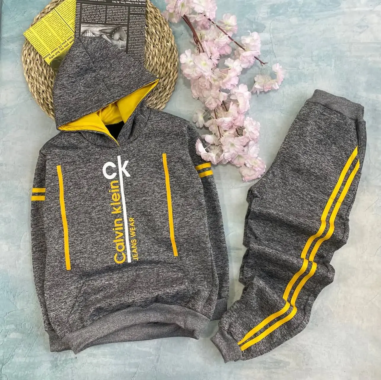 💞 ست هودی شلوار توکرکی پسرانه 💞
