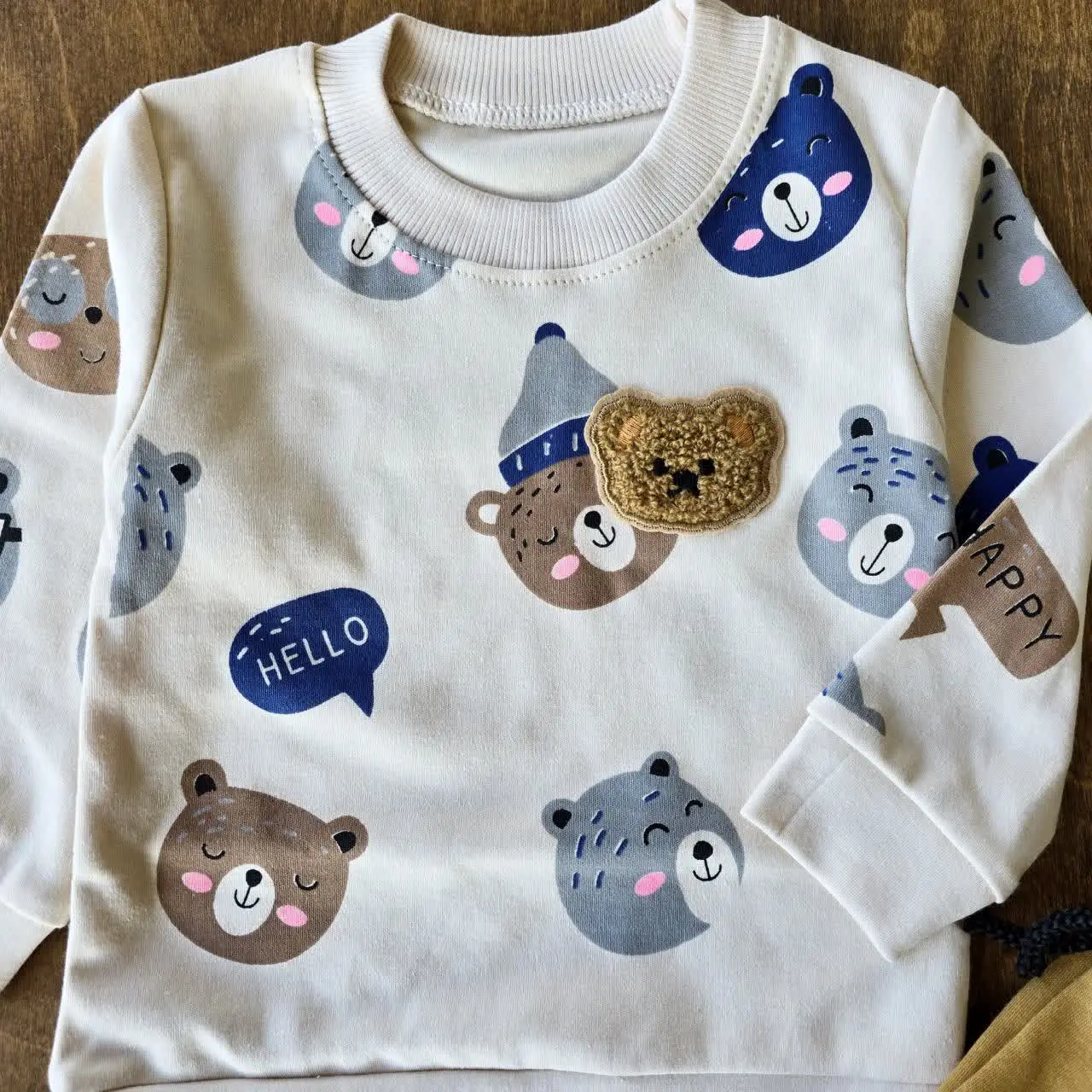 بلوز شلوار کله خرس گلدوزی سایز 
