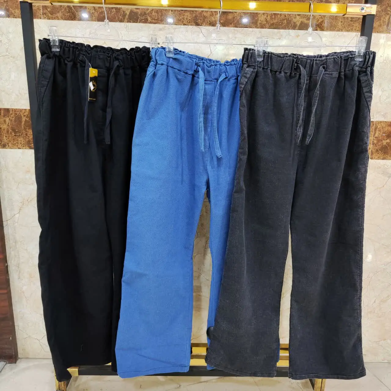 ✂️شلوار لی کشی خنک (طرح لی) 
