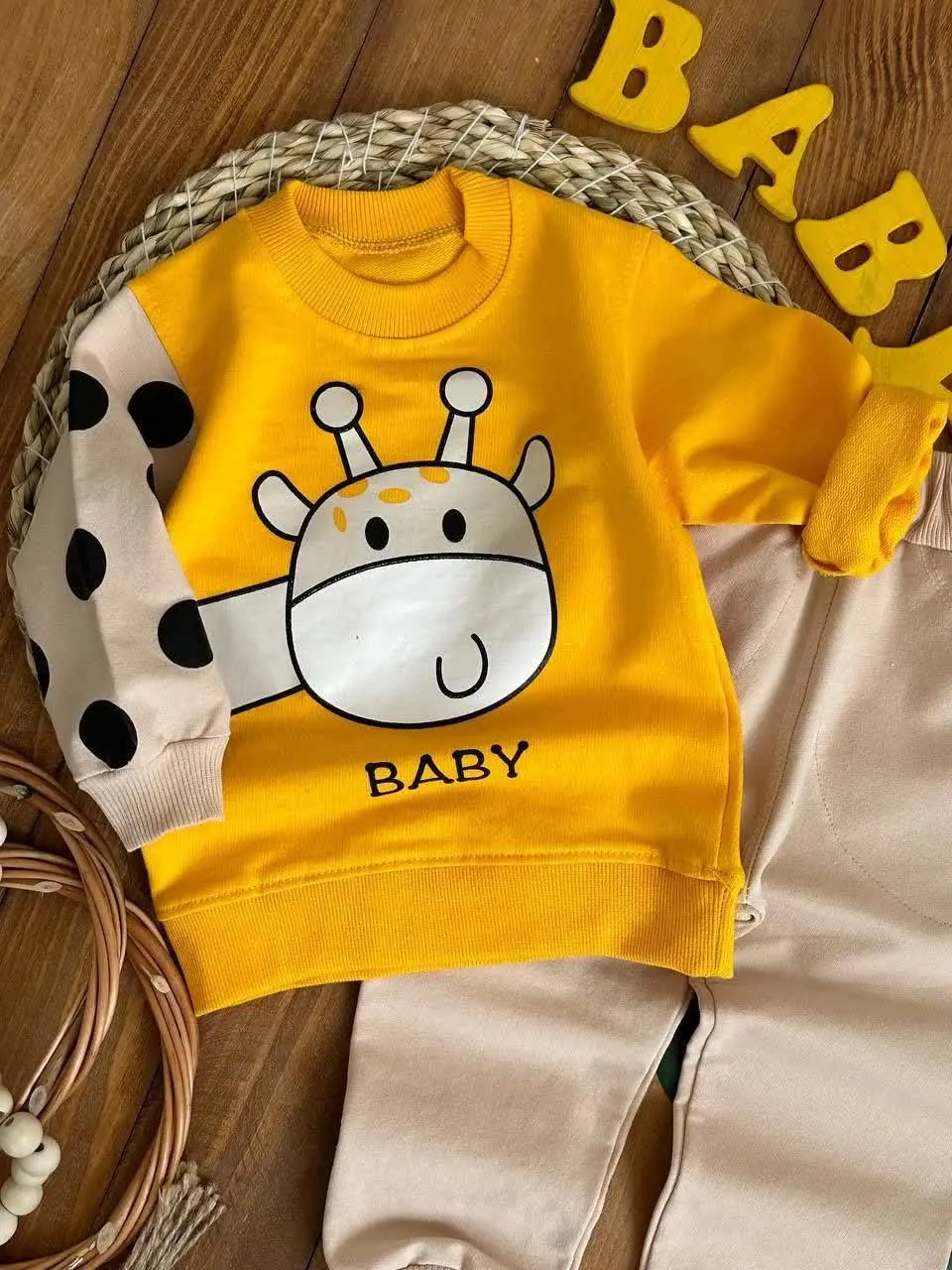 بلوز شلوار زرافه🦒
