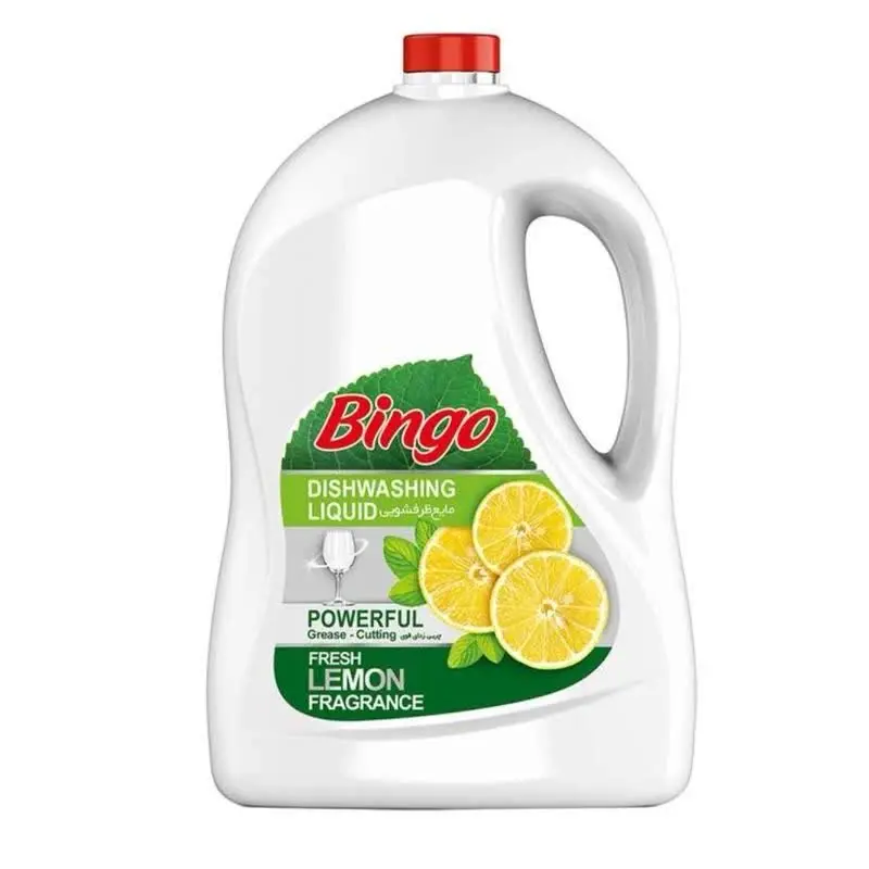مایع ظرفشویی ۴ لیتری بینگو