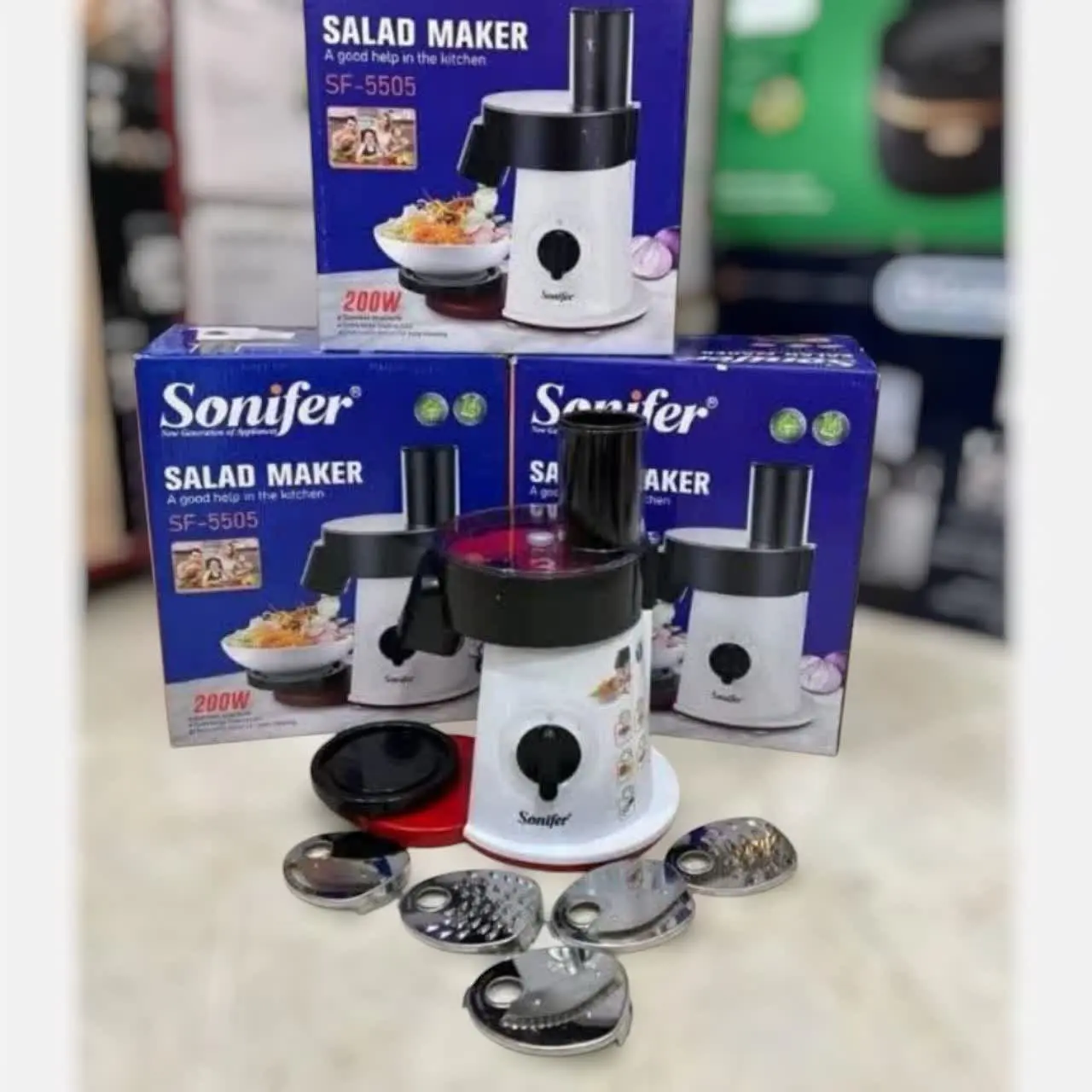 سالادساز و رنده برقی سونیفر Sonifer SF-۵۵۰۵
