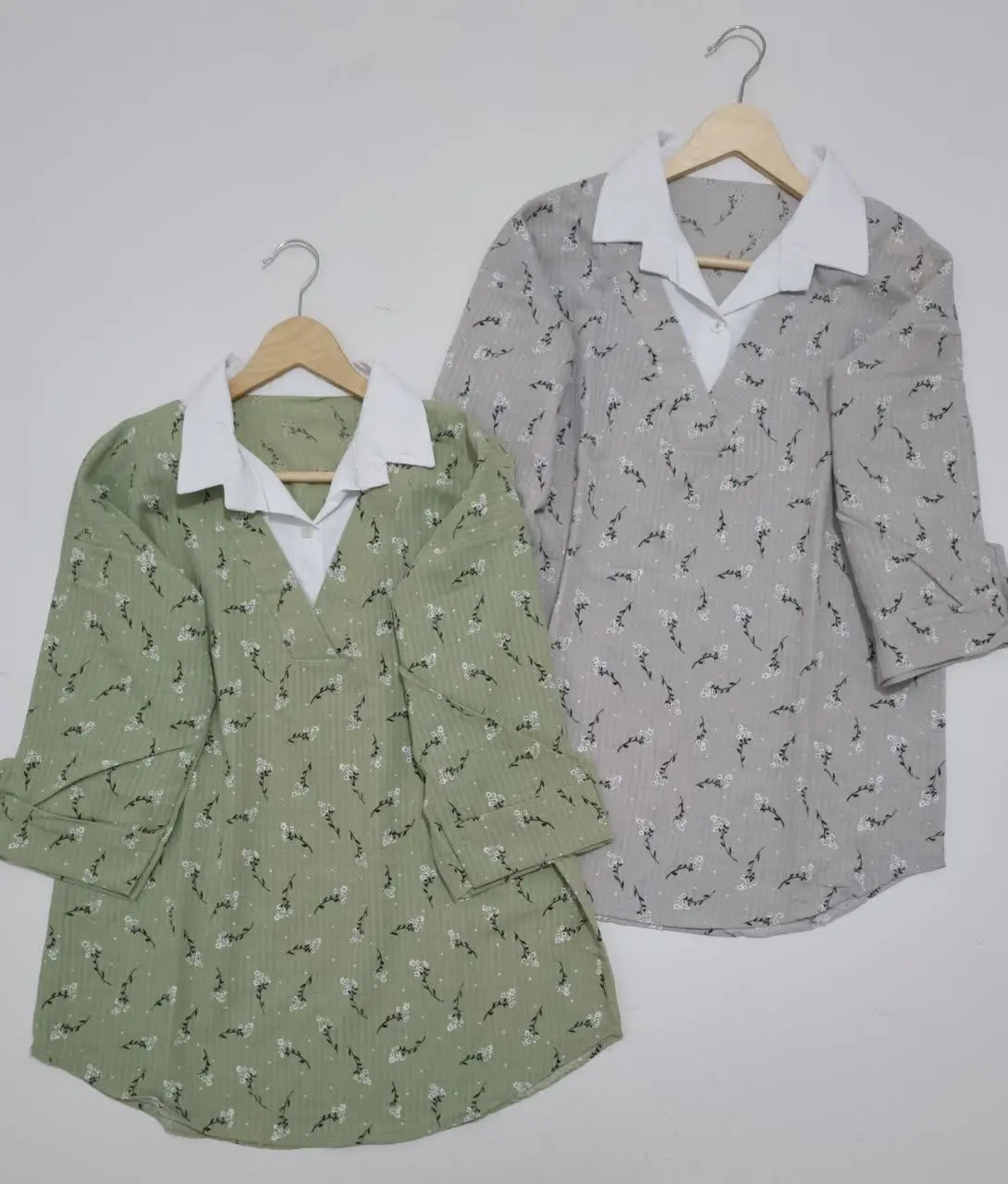 💥 شومیز یقه سفید 
