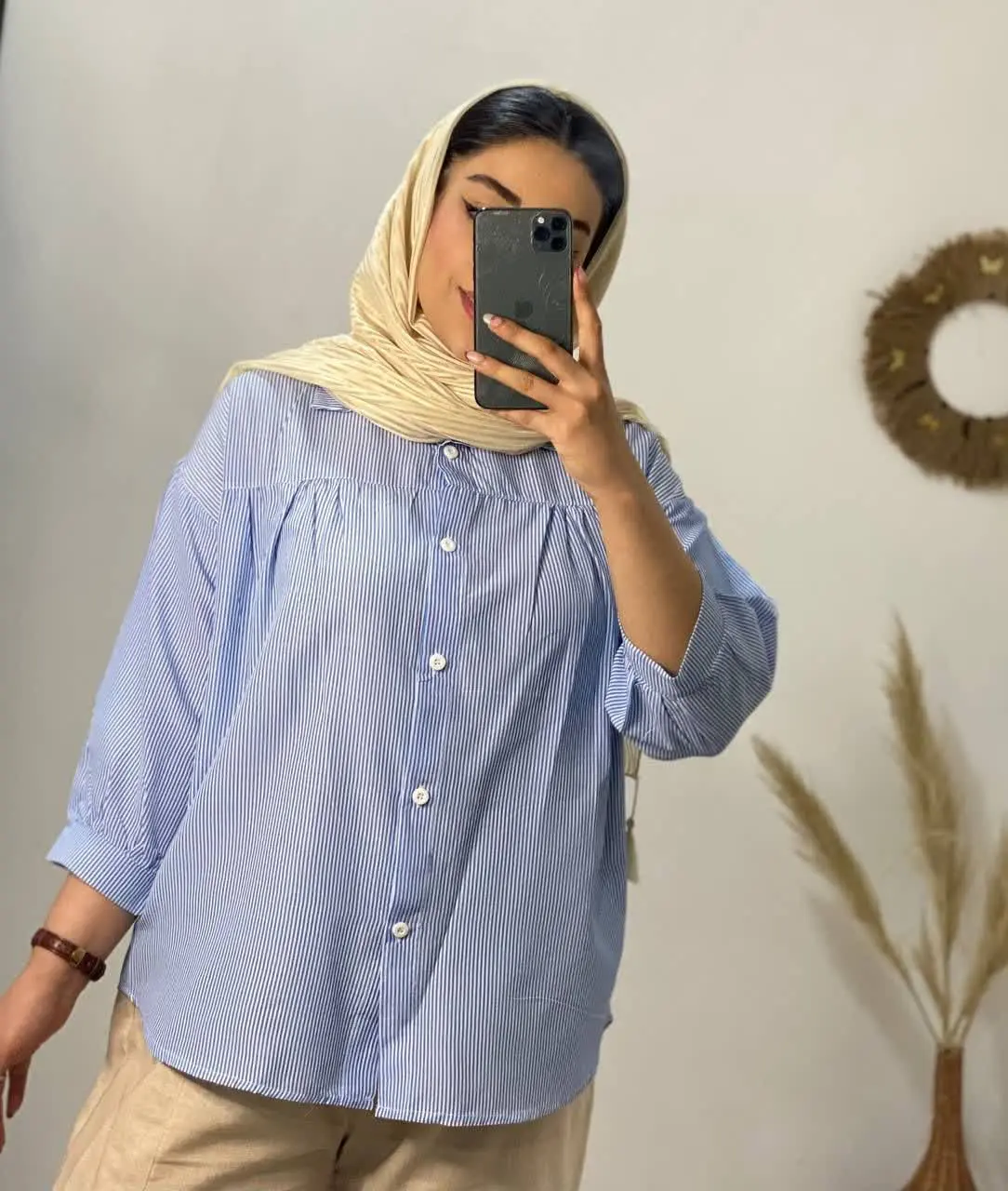 🖋نام: شومیز سرسینه چین‌دار
