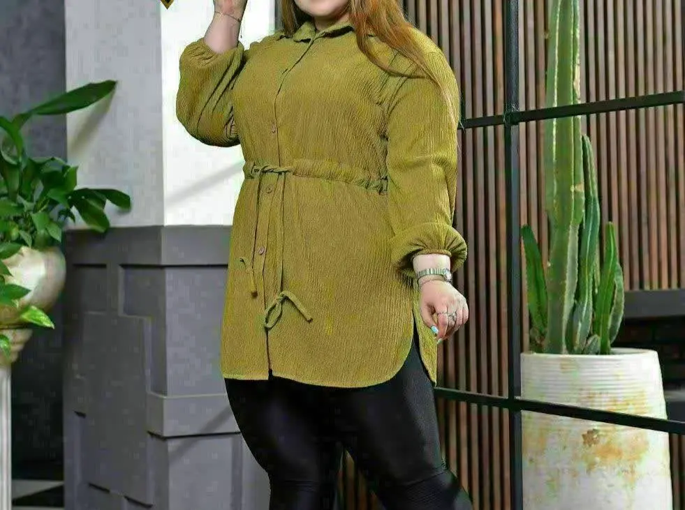 مانتو شومیز اسپرت بیگ سایز...