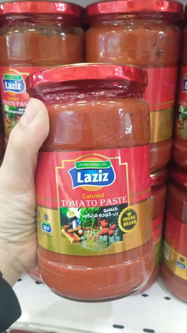 رب گوجه شیشه لذیذ