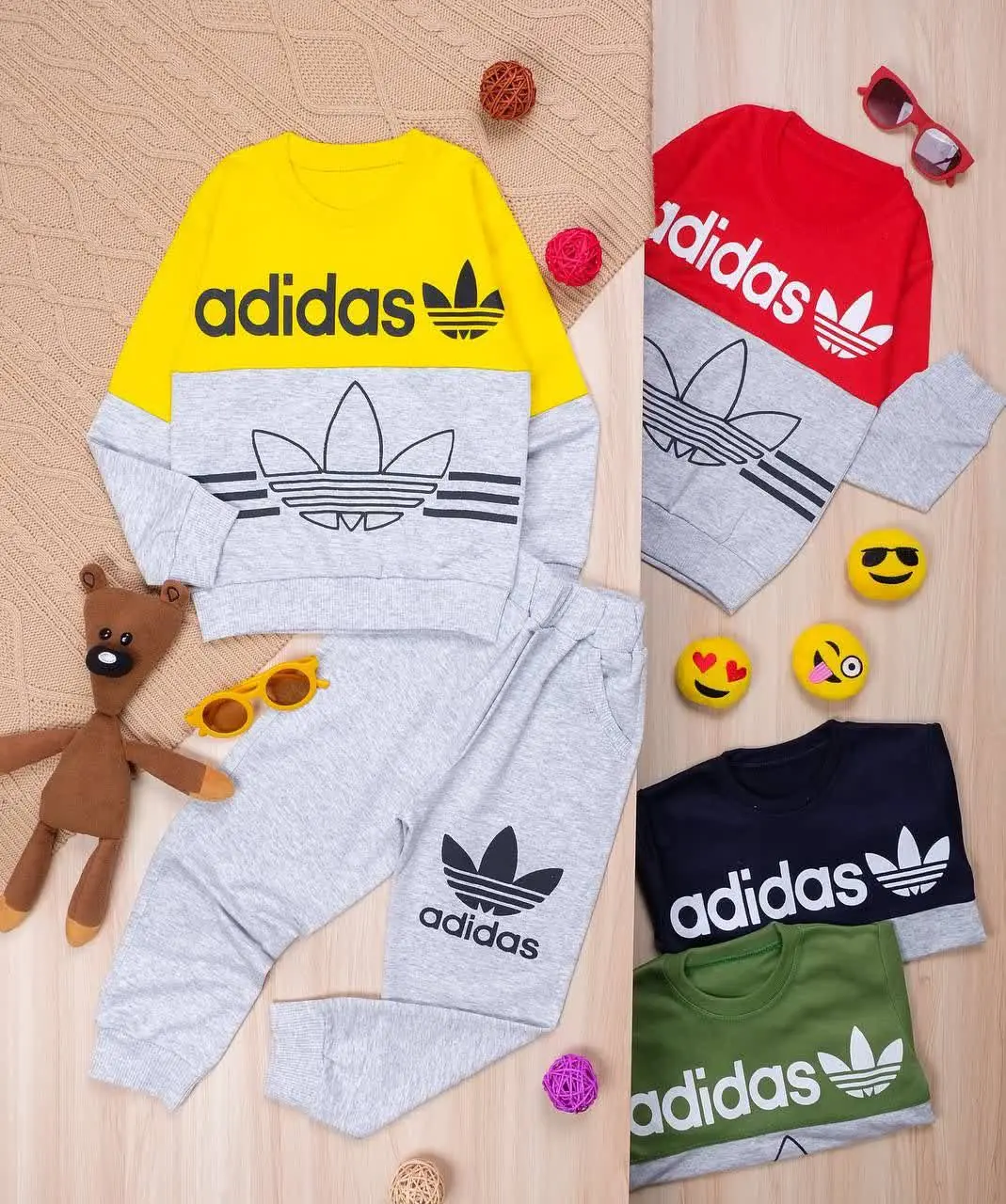 👫بلوز و شلوار ترکیبی ADIDAS👫
