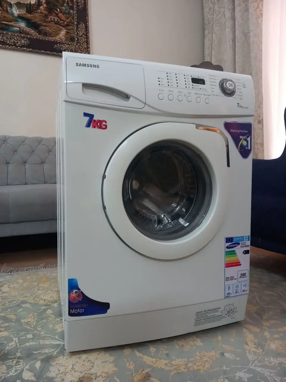 لباسشویی سامسونگ درحد آک 
