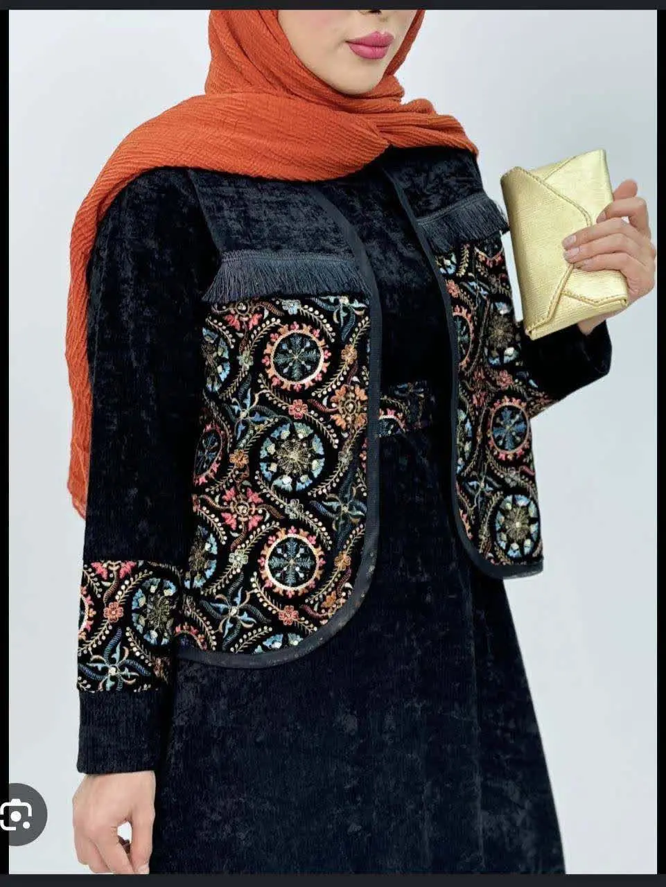 ✨نام: ۳تیکه آیسو (کت، سارافون، کمربند) 
