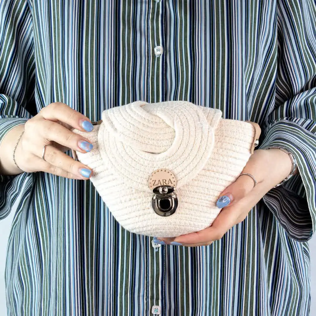 کیف کنفی پیچکی 🌸
