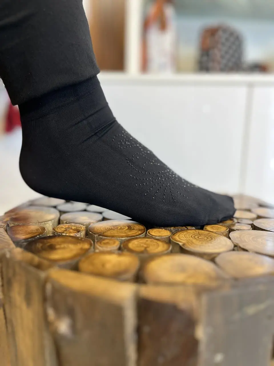 🔸️جوراب نگیندار