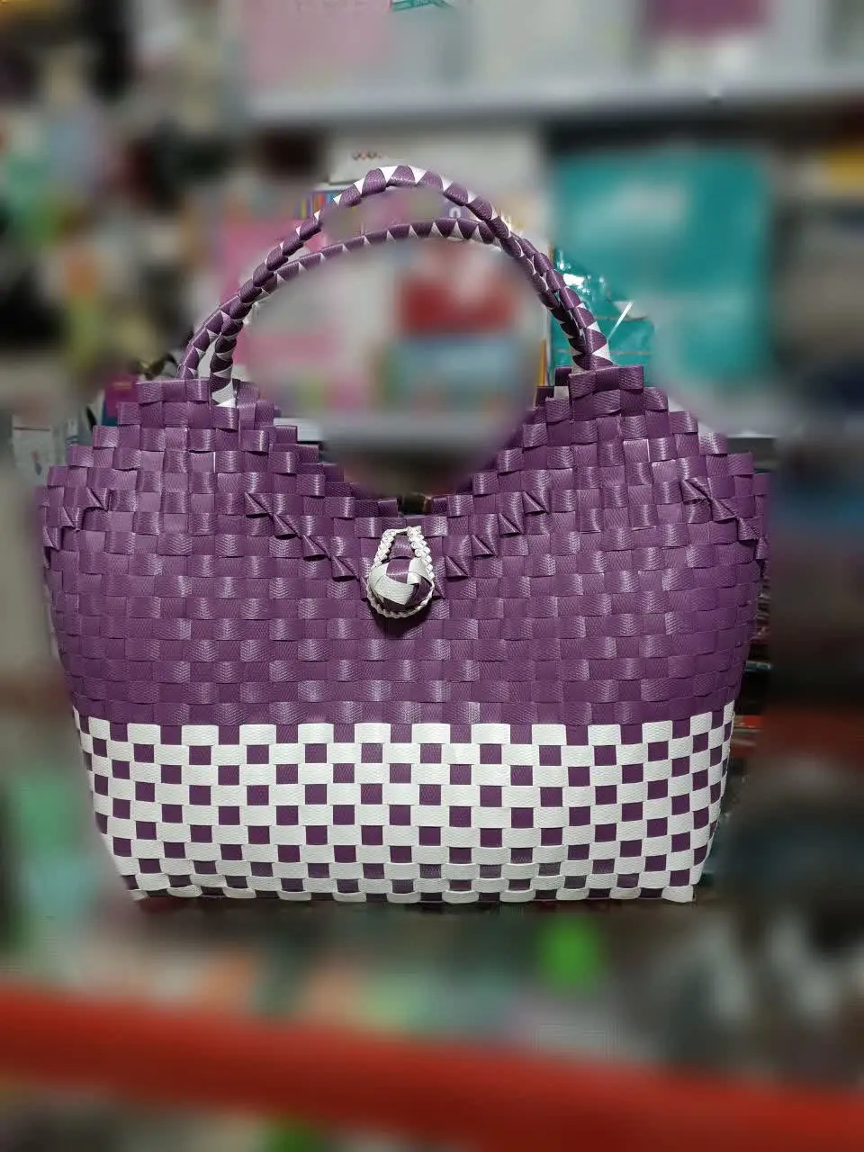 اینم یه مدل ساک حصیری👆
