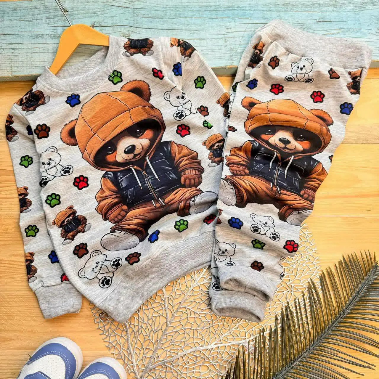 ست بلوز و شلوار تدی
