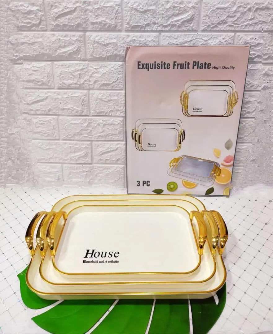 سینی ۳ عددی مستطیل جفت دسته...