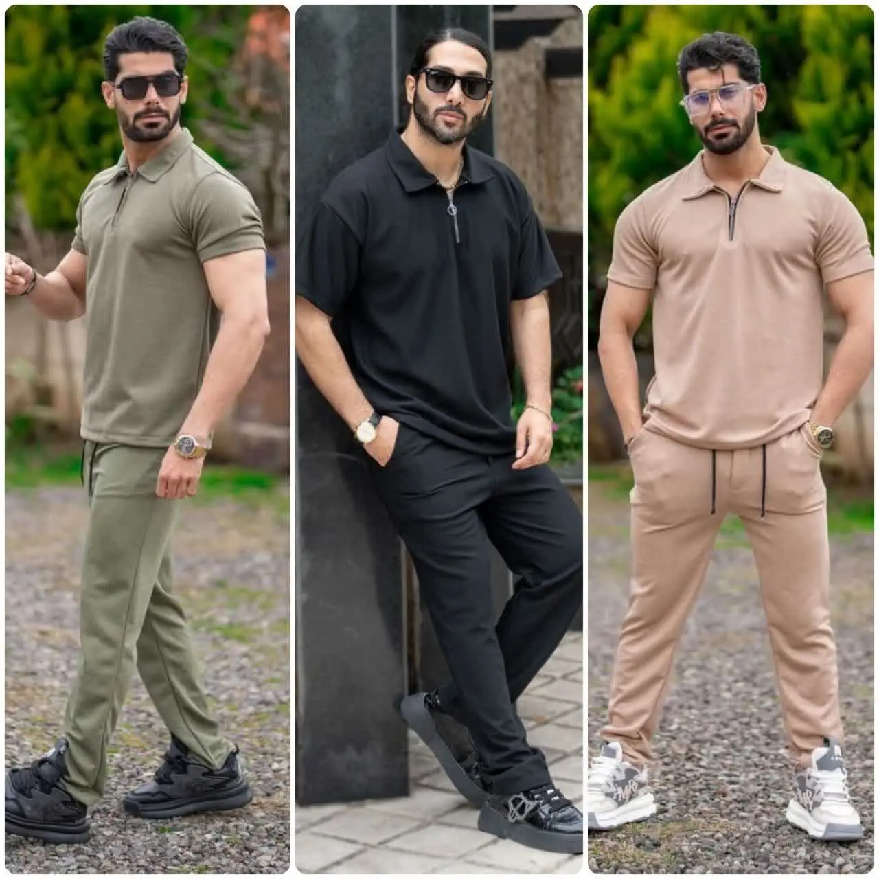 ست نیم زیپ مردانه