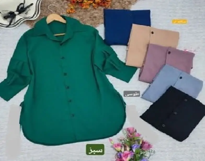 #مانتو_حریر_الیزا
