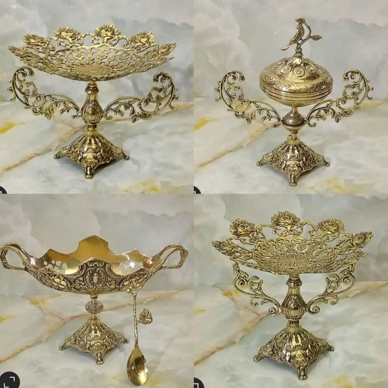 شکلات خوری تمام برنزی