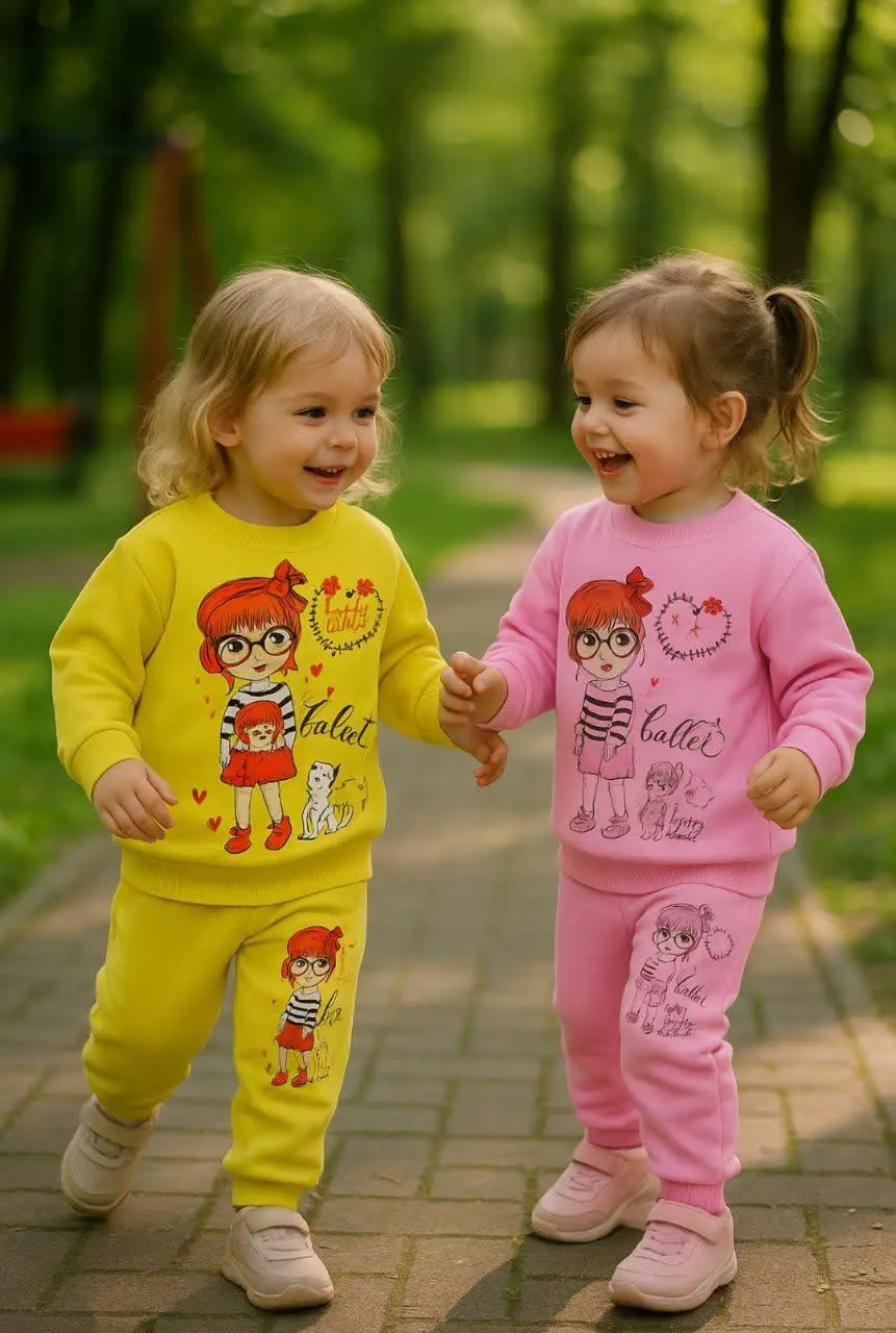 👚نام: ست بلوز شلوار دختروگربه 🤩🤩🤩
