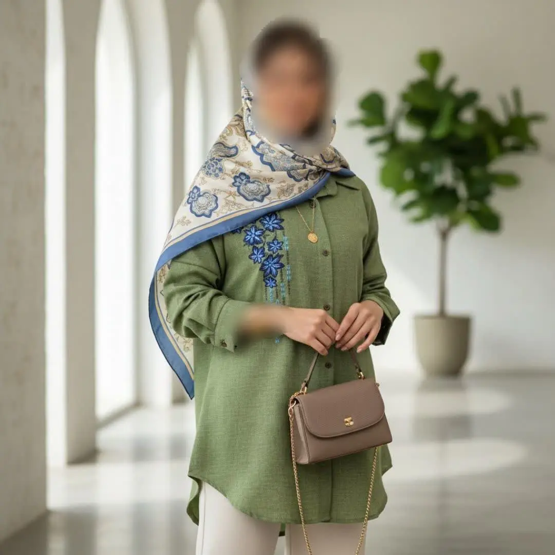 شومیز مانتویی تیارا