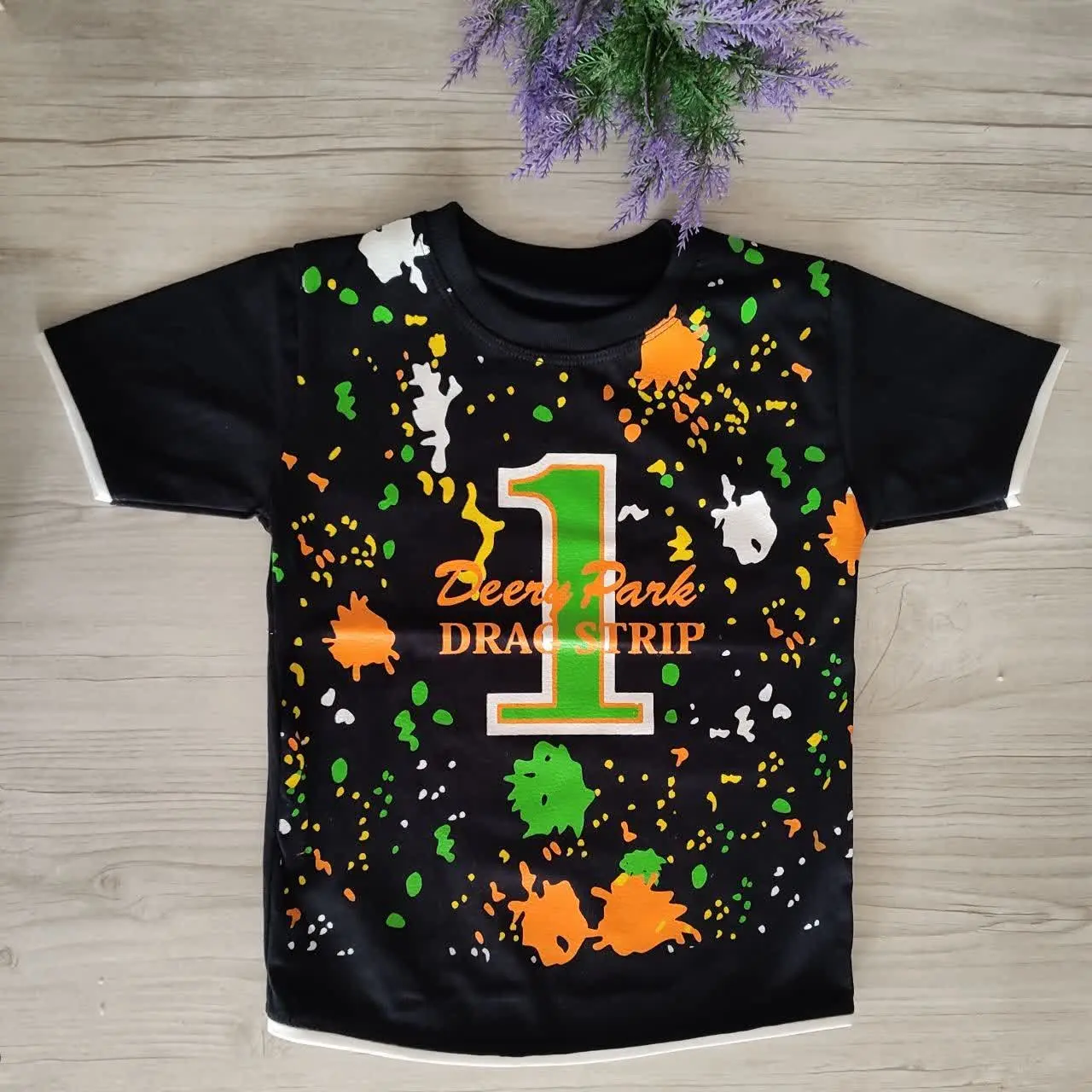 تیشرت تک مشکی 
