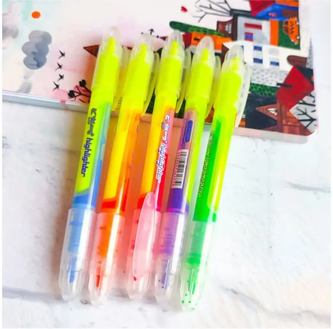 💐🌷هایلایتر ۲طرفه