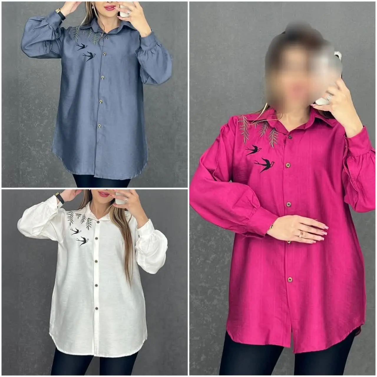 🖋 مانتو گلدوزی پرستو 😍
