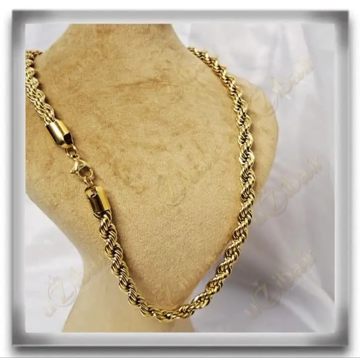 زنجیر طنابی استیل زنانه و مردانه
