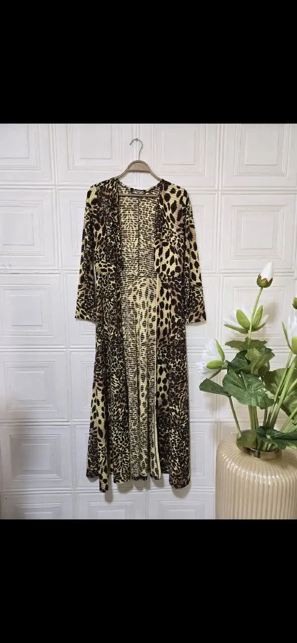 نام: مانتو رویه پلنگی 
