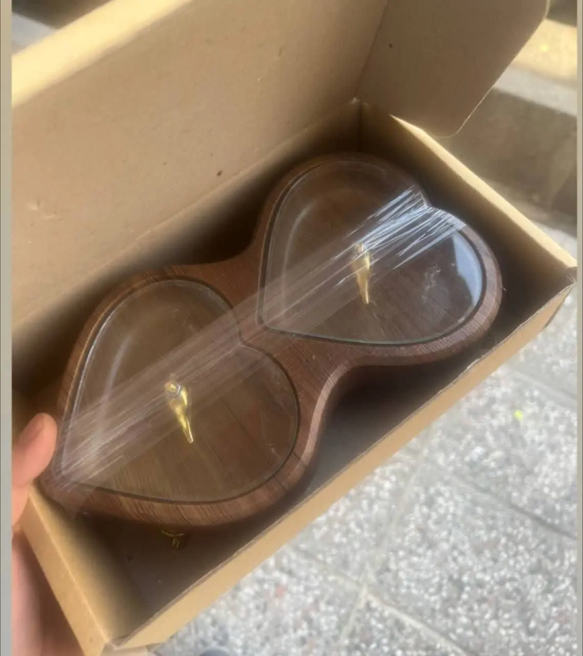 تیبگ ۲خانه قلبی چوبی