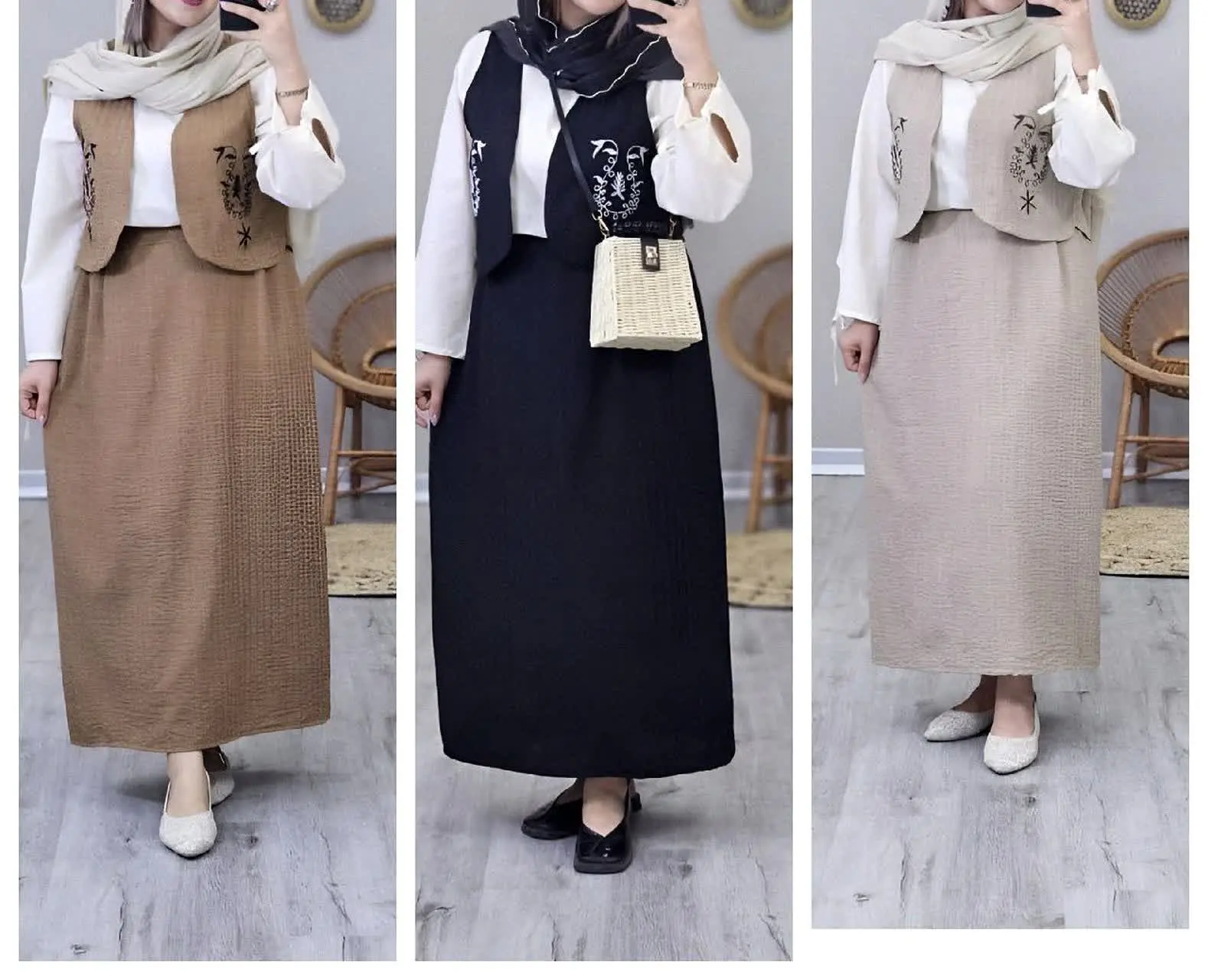 🛍نام: ست سه تیکه نگین🌱