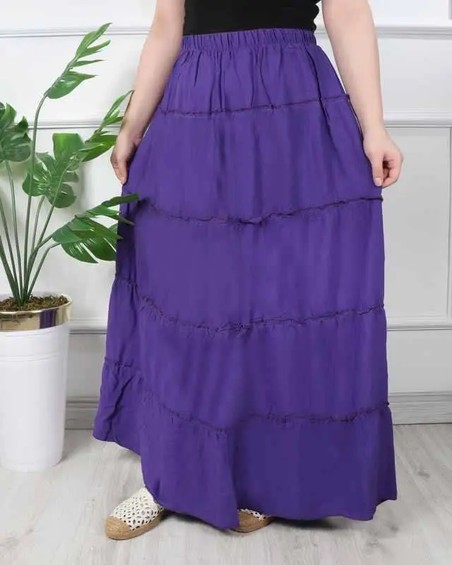 دامن نخی طبقه‌ای 
