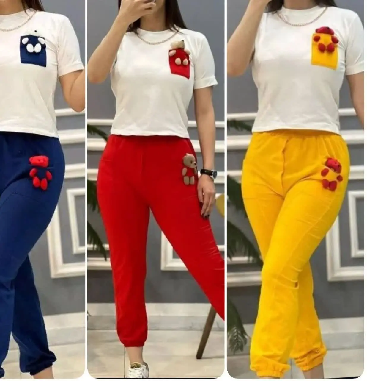 ❤️نام: تیشرت و شلوار عروسکی
