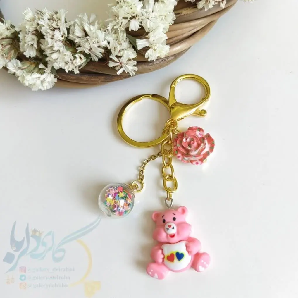 ⚜سرکلیدی و آویزکیف خرس مهربان ⚜
