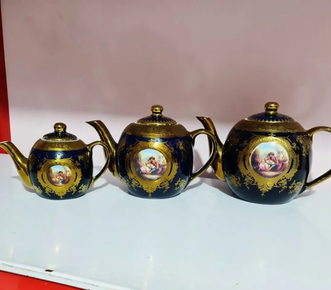 ۳سایز قوری سورمه‌ای
